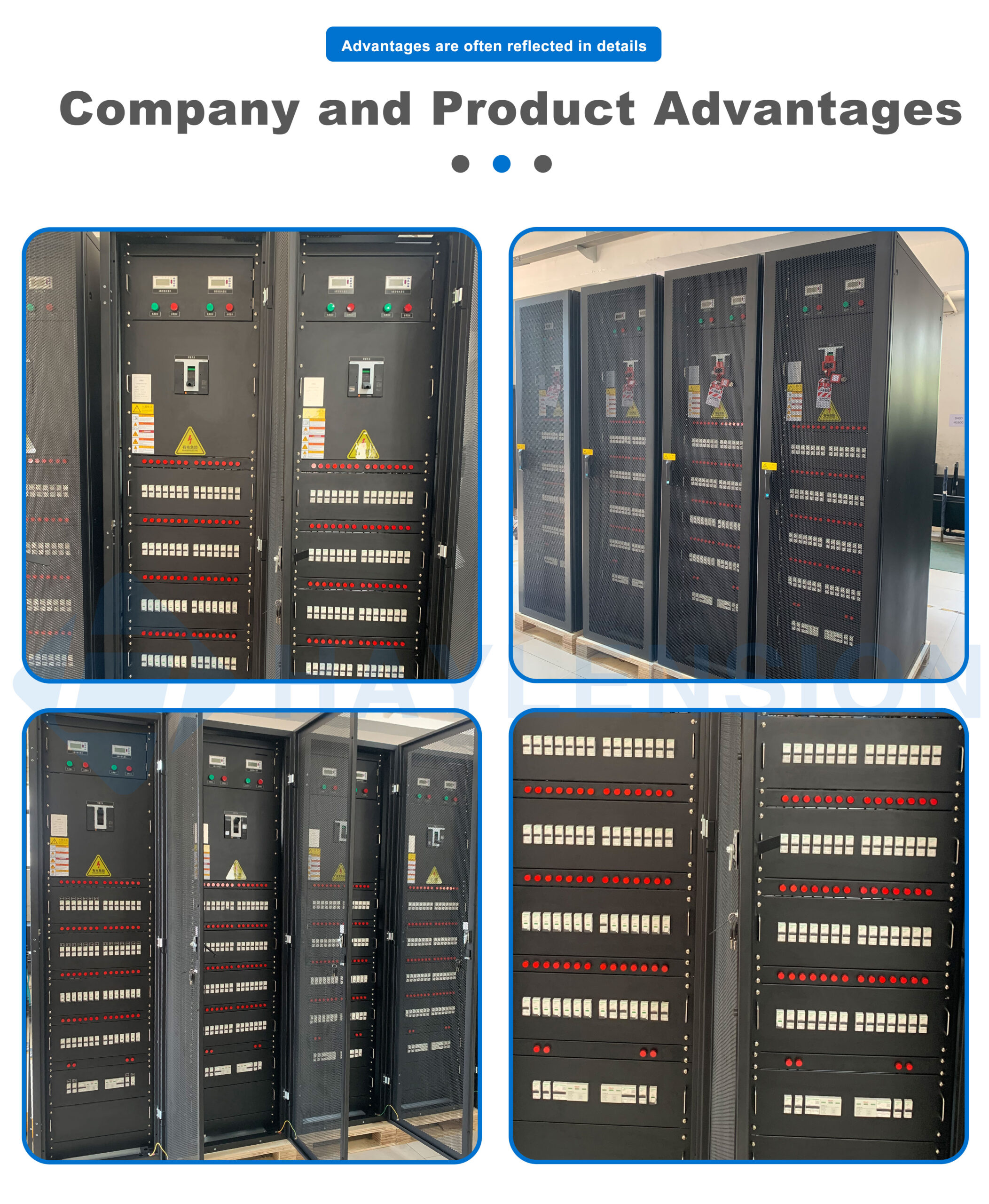 dc end of row cabinet
